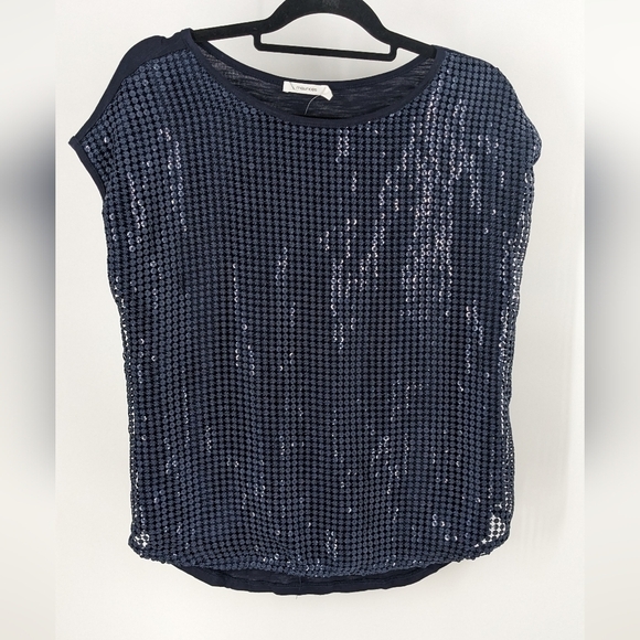 Stella and Maurice metallic sequin blouse (bundle of 2) New Size M - Picture 2 of 7